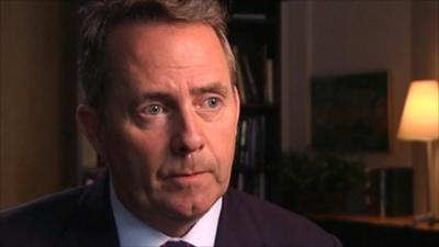 Defence Secretary Liam Fox