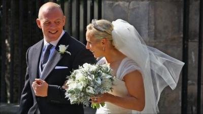 Mike Tindall and Zara Phillips