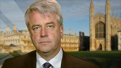 Health Secretary Andrew Lansley