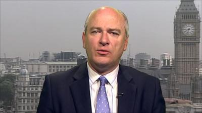 Armed Forces Minister, Nick Harvey