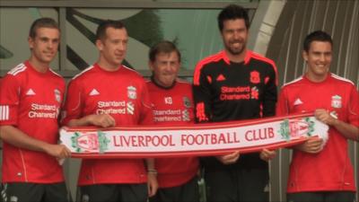 Liverpool parade new signings