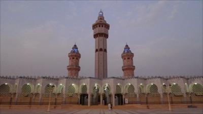 The grand mosque in Touba, Senegal