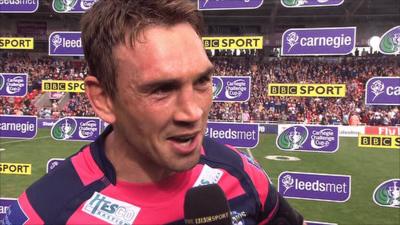 Leeds captain Kevin Sinfield