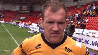 Castleford captain Danny Orr