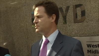 Deputy Prime Minister Nick Clegg