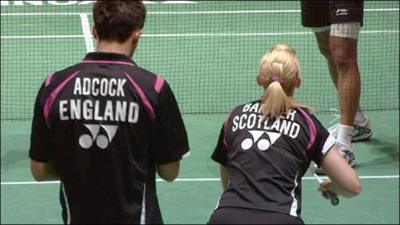 British pair Imogen Bankier and Chris Adcock