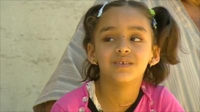 6-year-old girl from Misrata