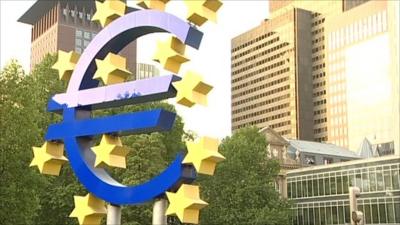 ECB headquaters in Frankfurt, Germany