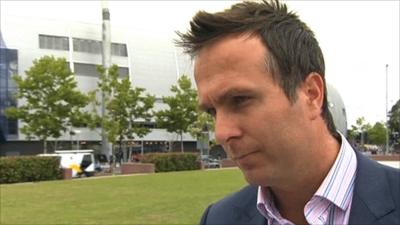 Former England captain Michael Vaughan