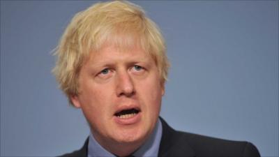 The Mayor of London, Boris Johnson