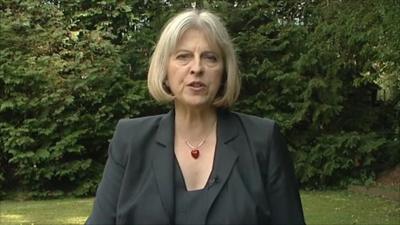 Home Secretary Theresa May