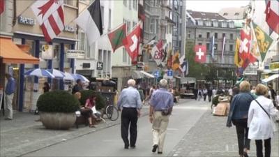 A street in Switzerland