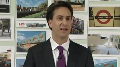 Labour leader Ed Miliband