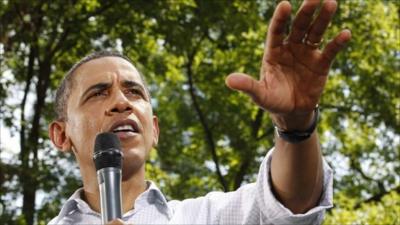 President Barack Obama in Minnesota