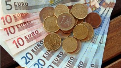 Euro notes and coins