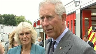 Prince of Wales and the Duchess of Cornwall