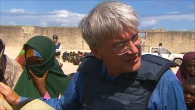 UK International Development Secretary Andrew Mitchell