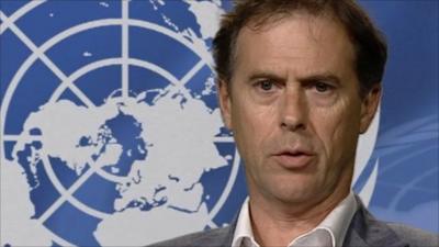 UN human rights spokesman Rupert Colville