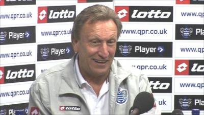 QPR boss Neil Warnock