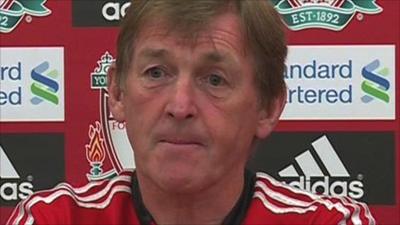 Liverpool manager Kenny Dalglish