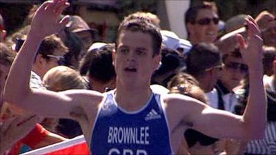 Britain's Jonathan Brownlee