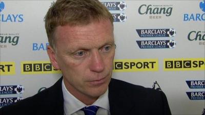 Everton manager David Moyes