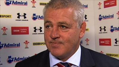 Wales coach Warren Gatland