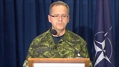 Nato's Colonel Roland Lavoie