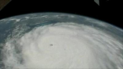 Hurricane Irene, seen from space