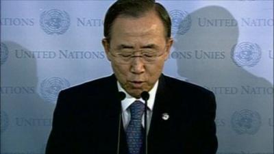 UN chief Ban Ki-moon