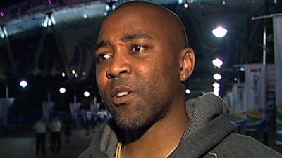 Former British sprint star Darren Campbell