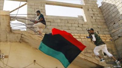 Rebels in Libya