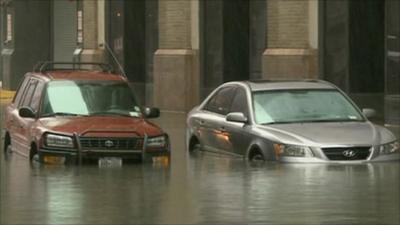 Irene storm flooding