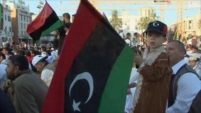 Libyans celebrate Eid al-Fitr in newly renamed Martyr's Square