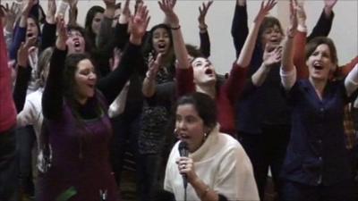 Singers of the American Gospel in Argentina