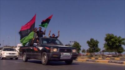 Celebrations in Tripoli