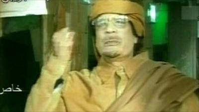 Col Muammar Gaddafi