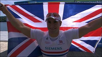 GB's Tom Aggar powers to fourth world gold