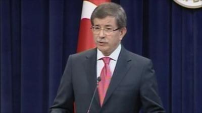 Turkish Foreign Minister, Ahmet Davutoglu