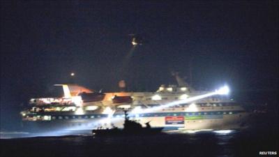 Israeli naval vessel