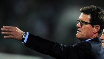 England manager Fabio Capello