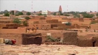 Agadez in northern Niger