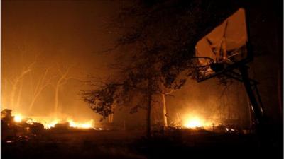 Wildfires in Texas