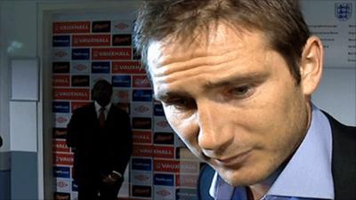 England and Chelsea midfielder Frank Lampard