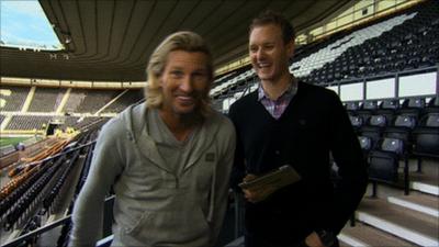 Robbie Savage and Dan Walker