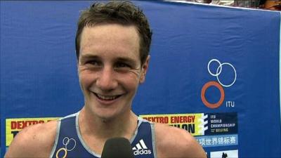 GB triathlete Alistair Brownlee