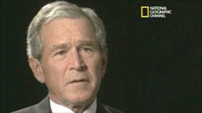 Former US President George W Bush