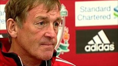 Liverpool boss Kenny Dalglish