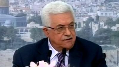 Palestinian President Mahmoud Abbas