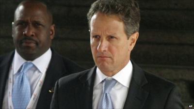 US Treasury Secretary Timothy Geithner